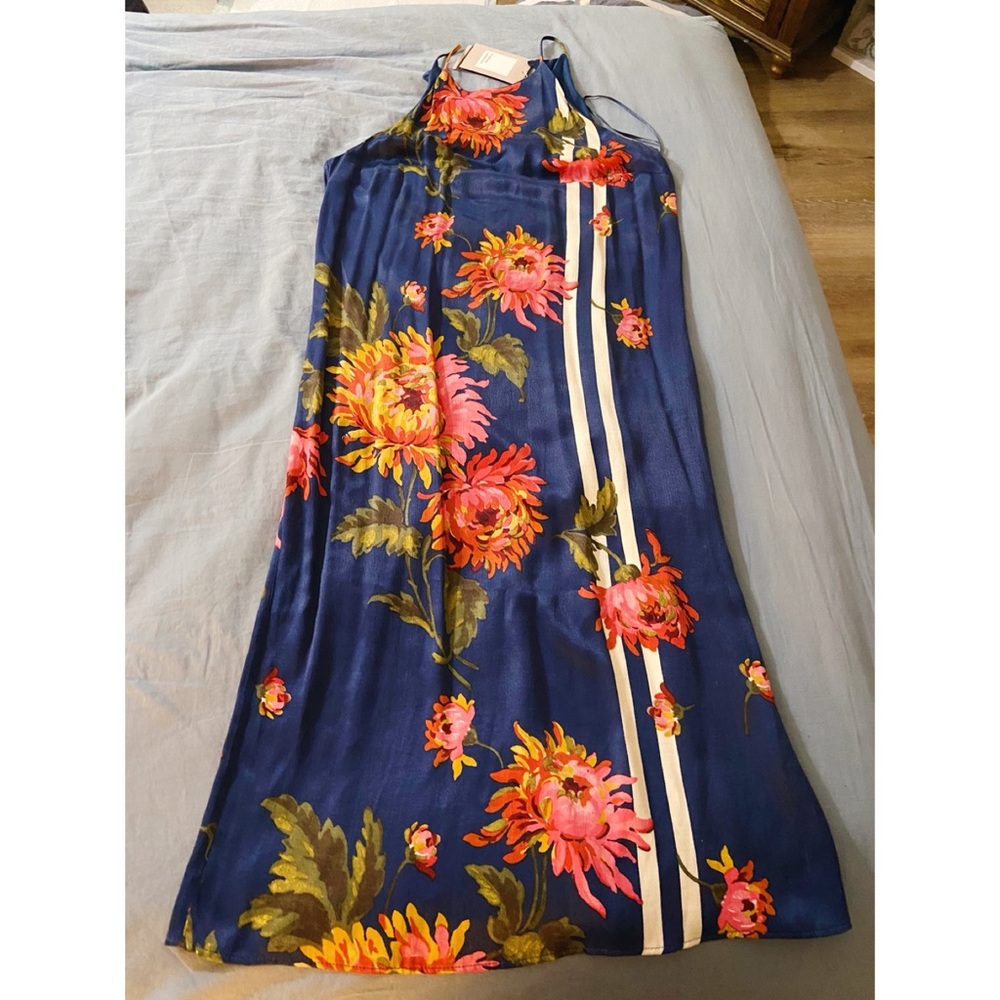 Zara Trafaluc floral long dress